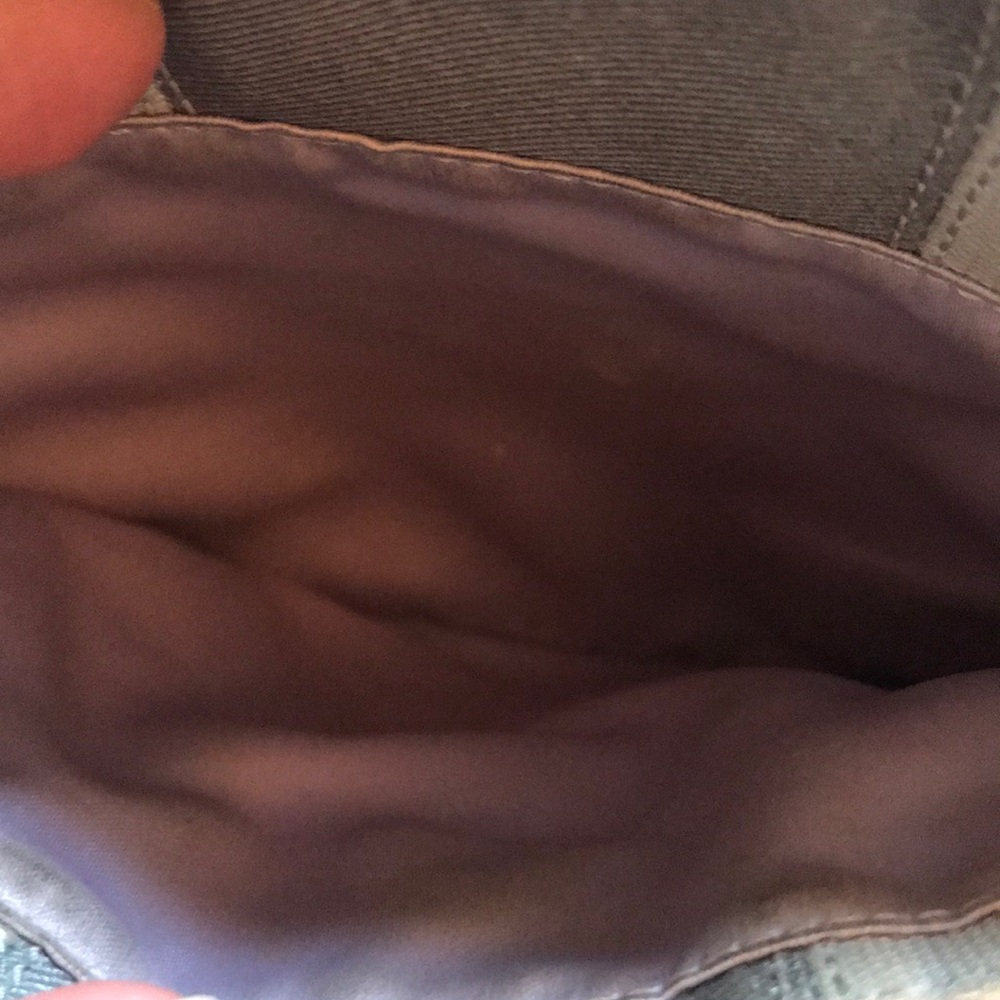 Authentic Coach Light Gray Large C Crossbody Bag - image 2